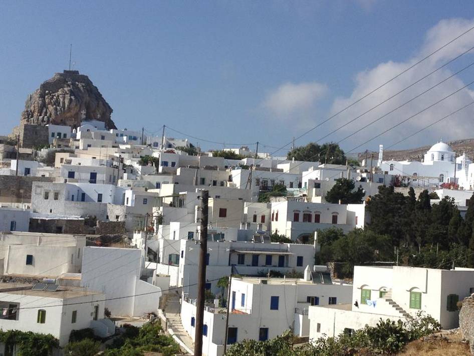 Chora and the castle