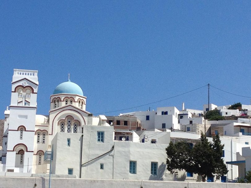 Agioi Anargyroi church in Tholaria