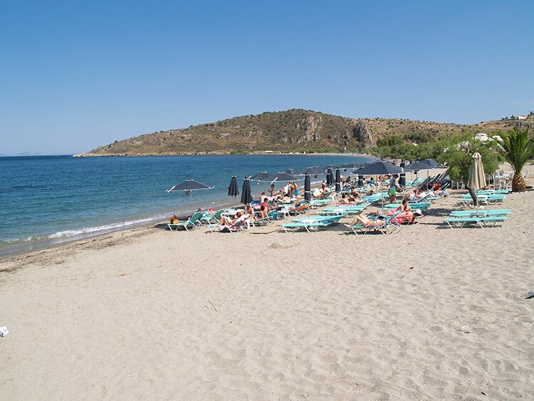 Atsiganos beach