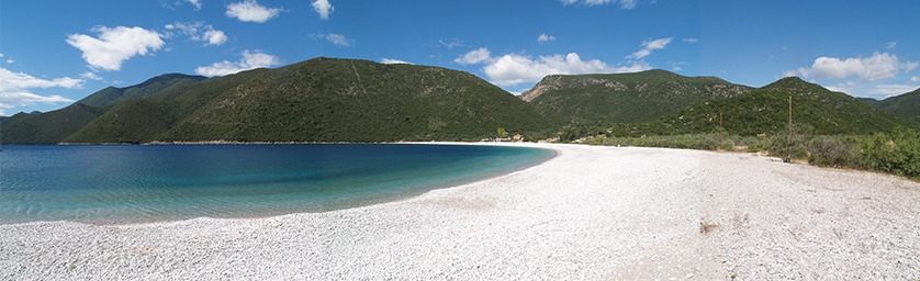 Fokiano beach panorama