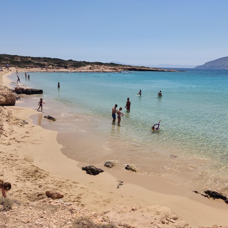 La plage d'Italida