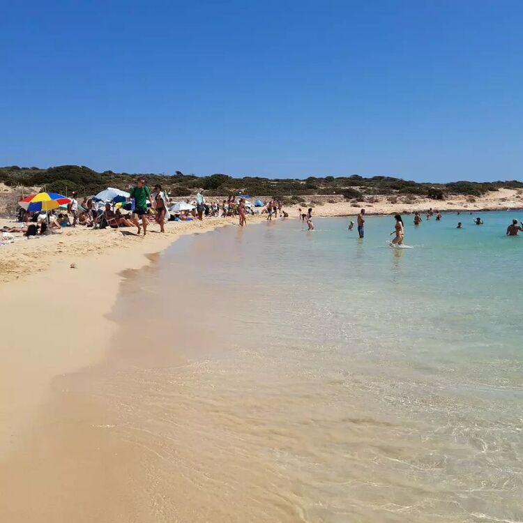 La plage d'Italida