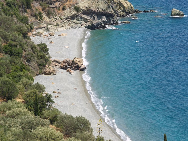 La plage de Lygeria