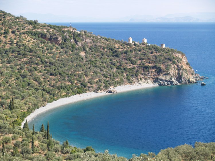 La plage de Lygeria