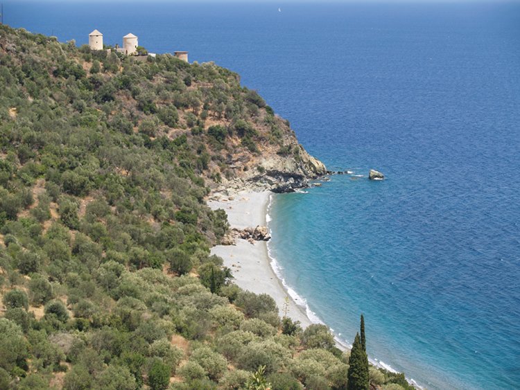 La plage de Lygeria