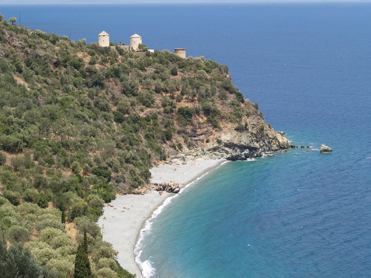 La plage de Lygeria