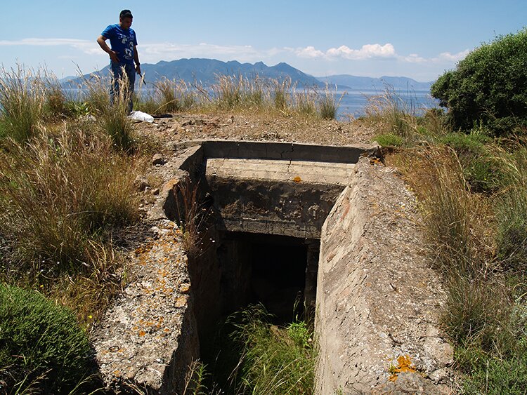 Naval Forts Perdika Aegina