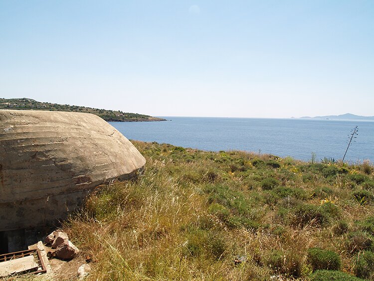 Naval Forts Perdika Aegina