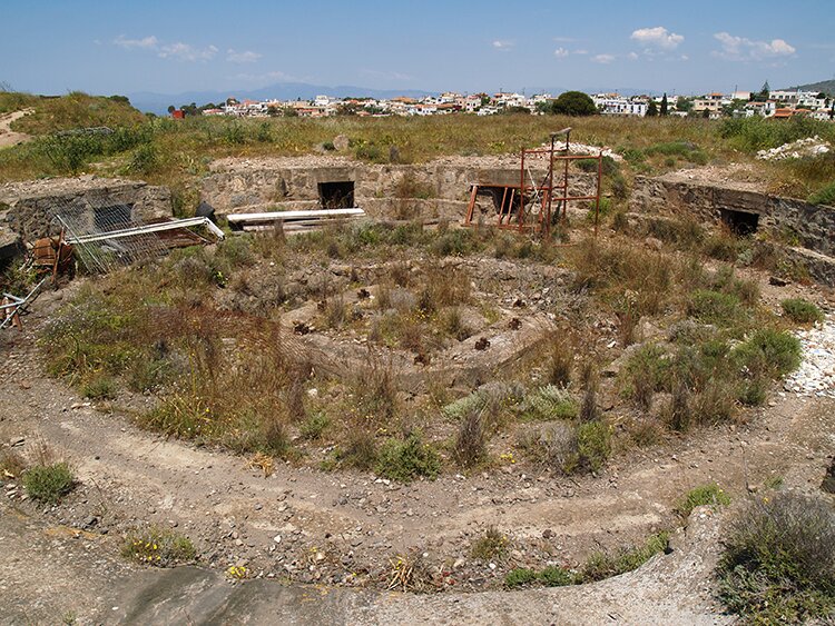 Naval Forts Perdika Aegina