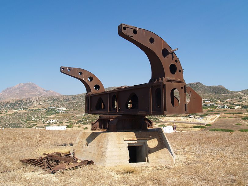 The fire control radar Würzburg in Akrotiri