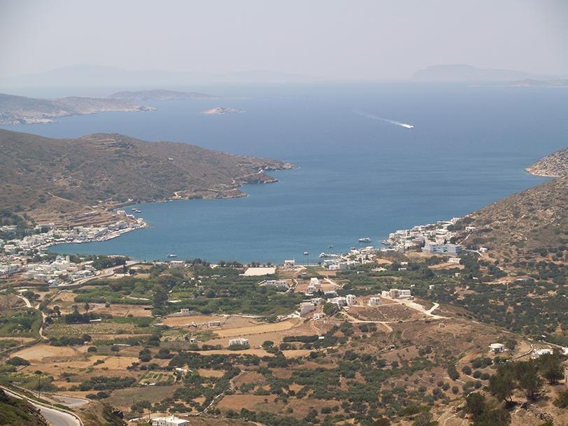 La baie de Katapola