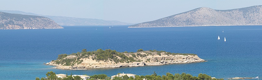 Paysage marin à Portoheli