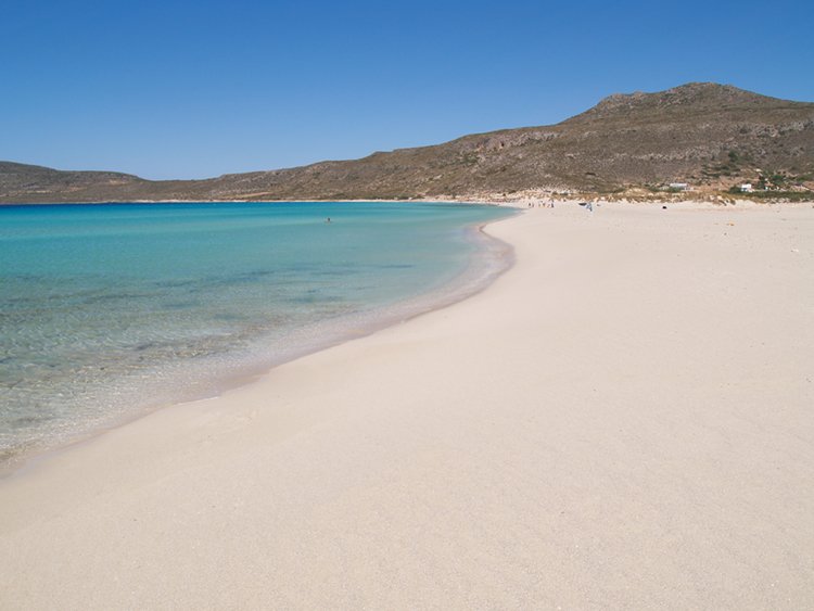 La spiaggia di Simos