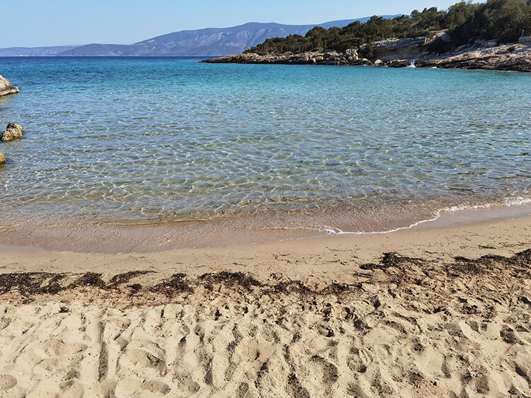 La spiaggia Vrohitsa