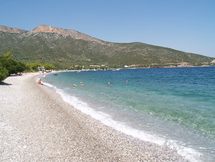 La plage de Zaritsi