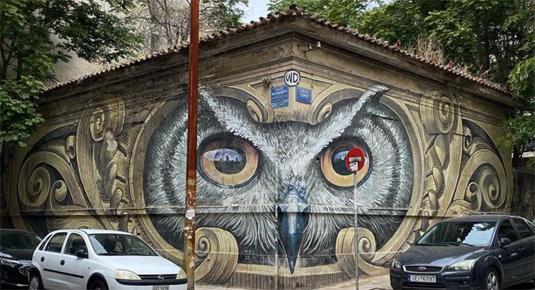 Art de rue à Athènes