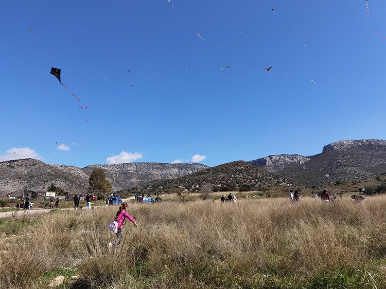 Kite flying