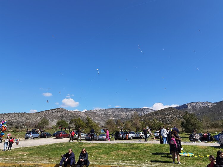 Kite flying