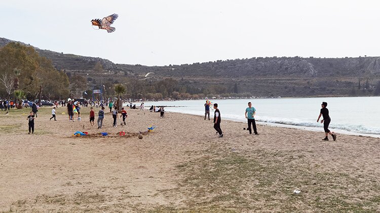 Καθαρή Δευτέρα στην Καραθώνα