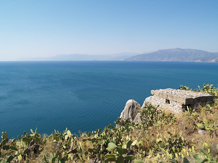 An observation bunker