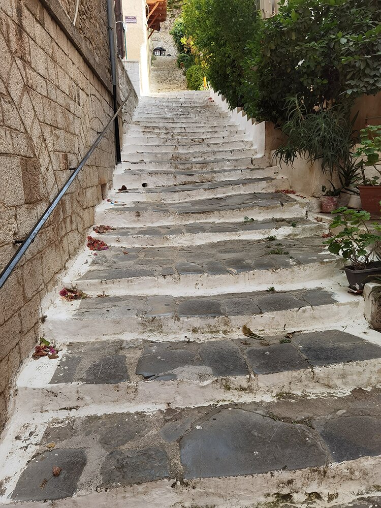 L'escalier de la ruelle