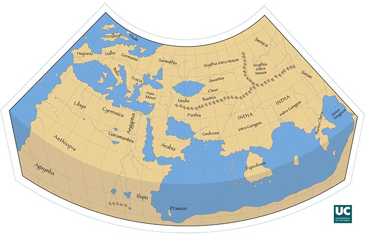 Ptolemy's map