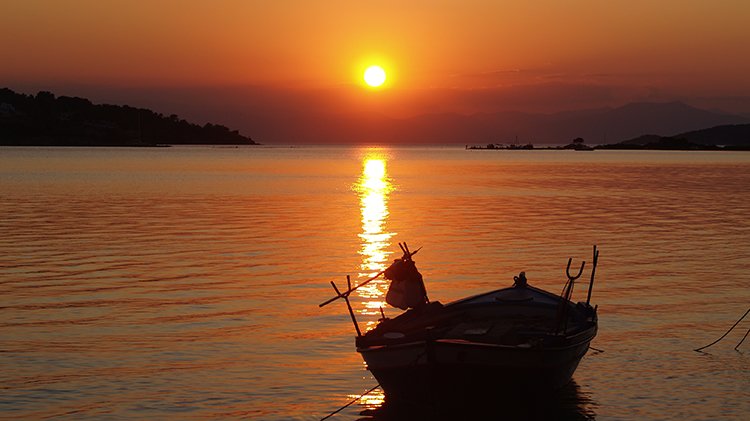 Coucher et lever du soleil