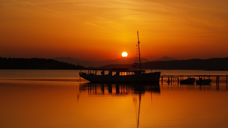 Coucher et lever du soleil