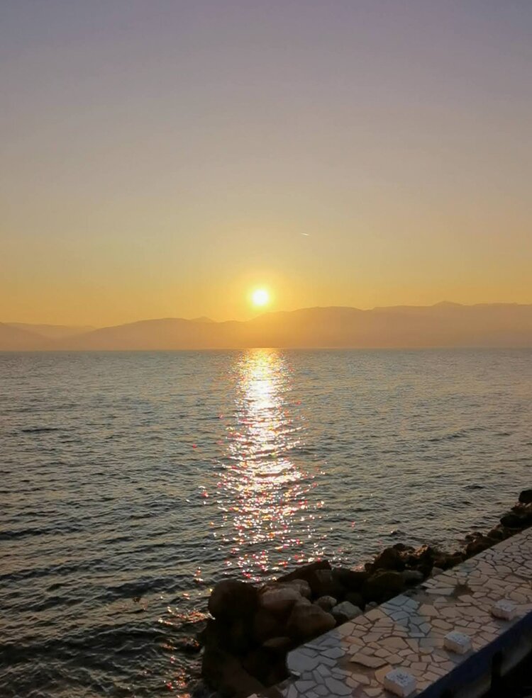 Ηλιοβασίλεμα στο Ναύπλιο