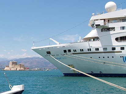 Ferry in Greece