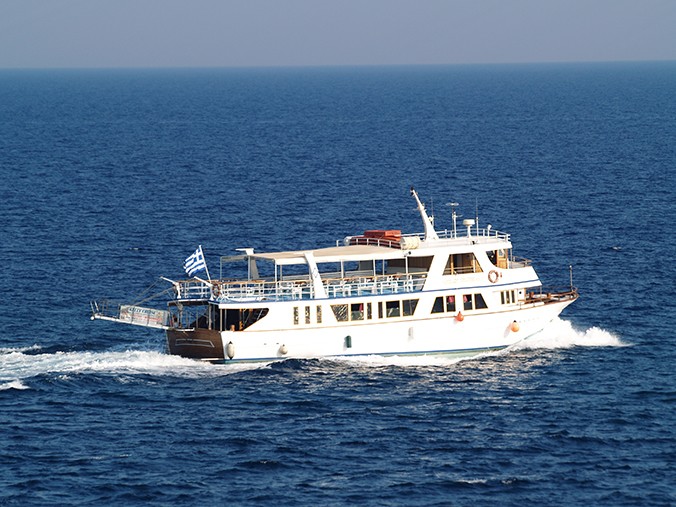 An excursion boat