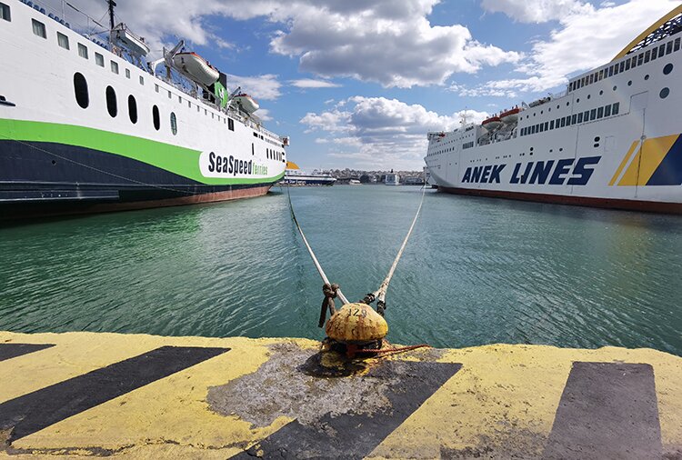 Piraeus port