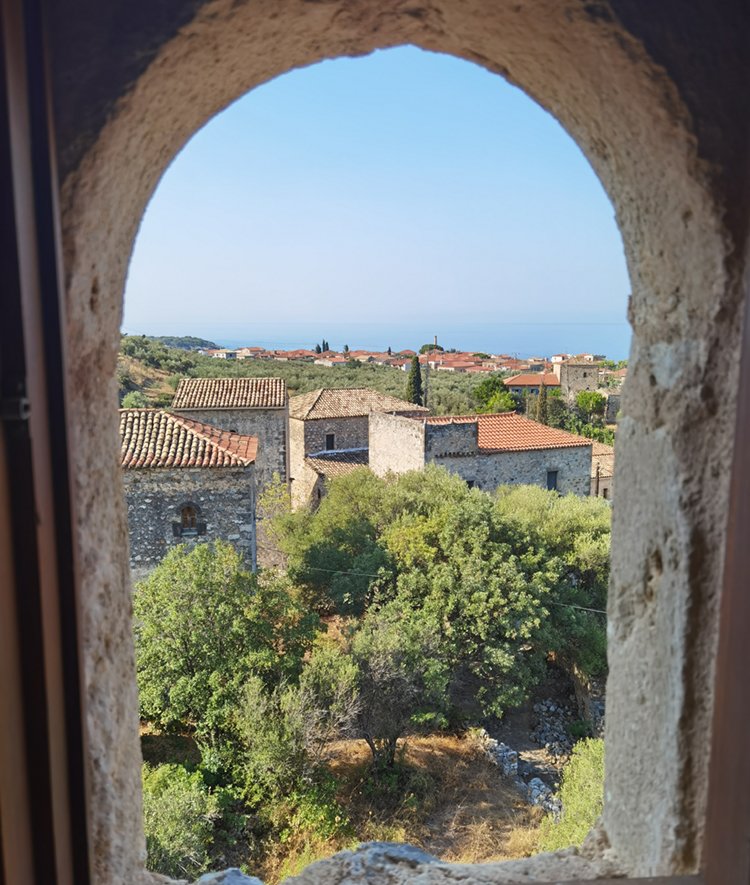 Vue de Kardamyli