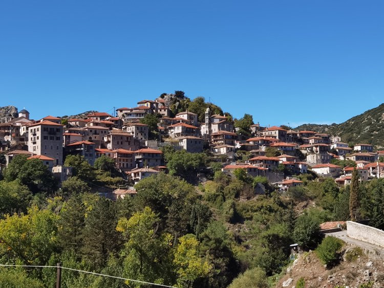 View of Dimitsana