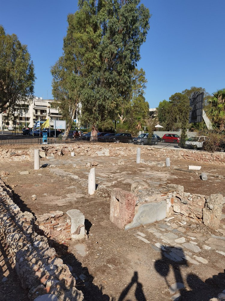 Ruins of an early Christian church