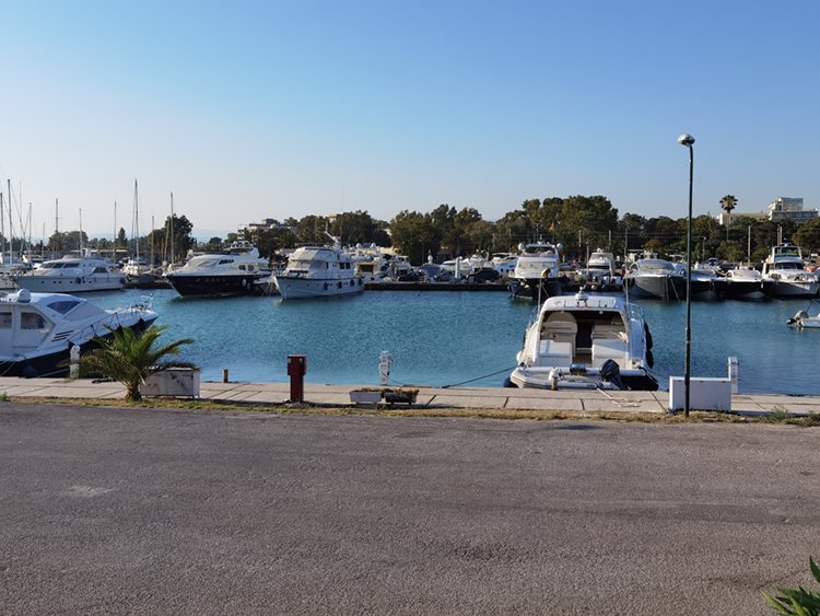 A marina in Glyfada