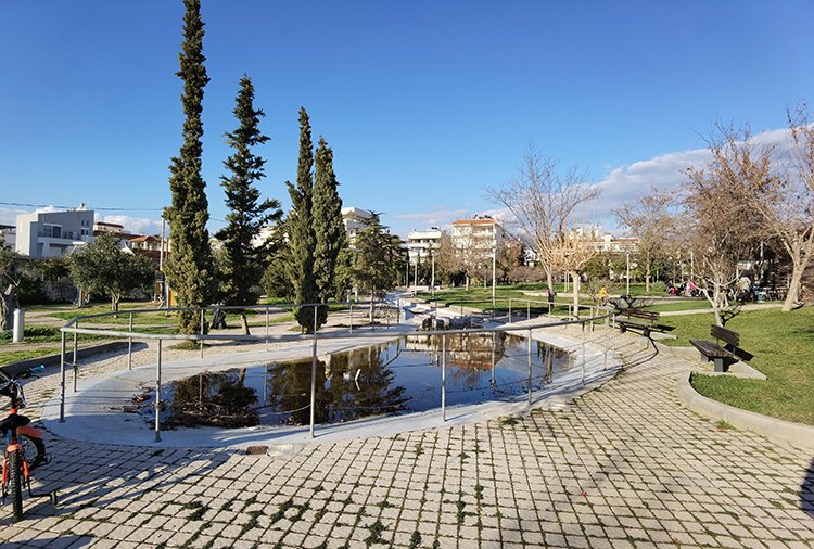 Terrain de jeu à Glyfada