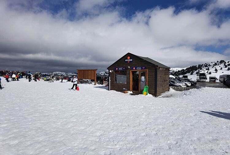 Le magasin du ski resort