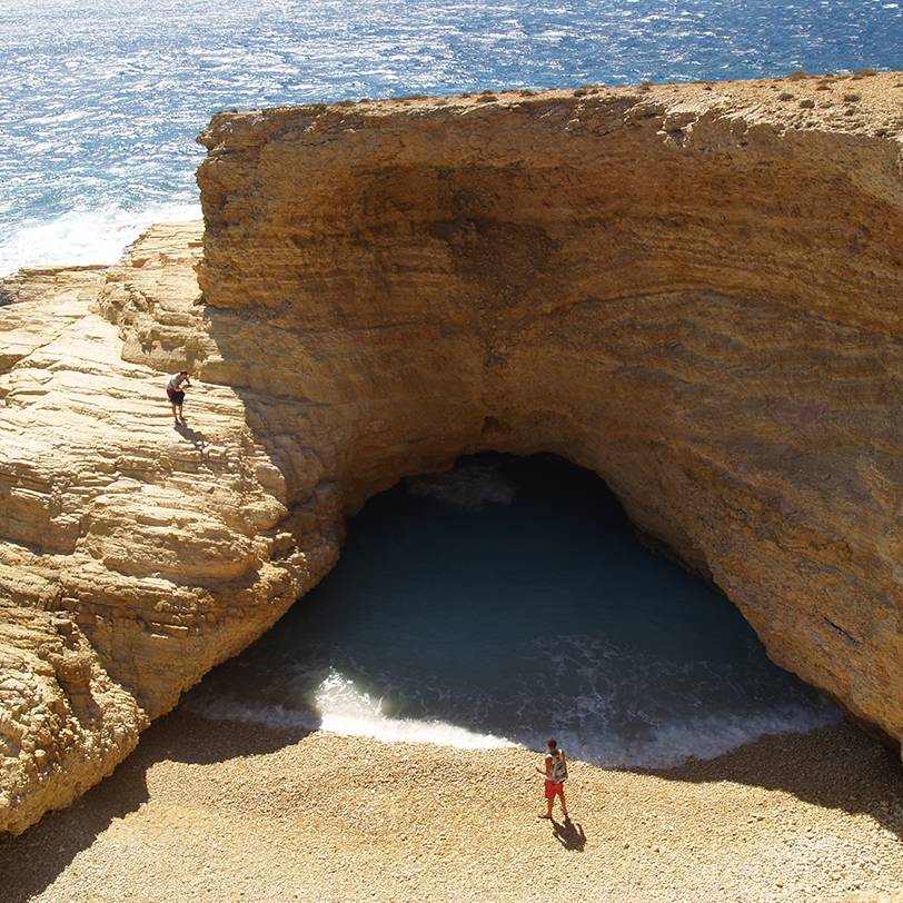 Gala beach in Koufonisia