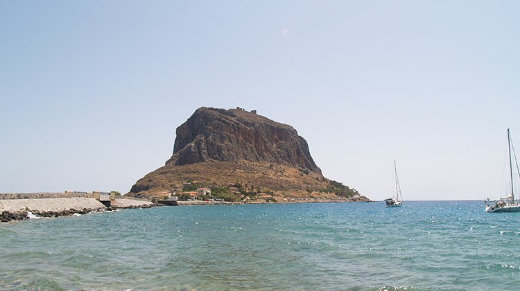 La roccia di Monemvasia