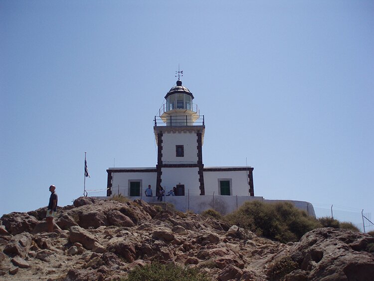 Le phare d'Akrotiri