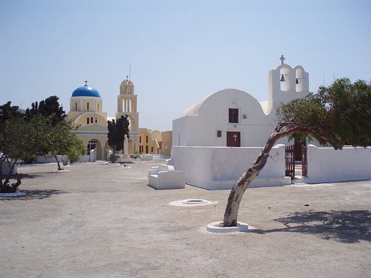 Assumption of the Virgin Mary and Saint George in Oia