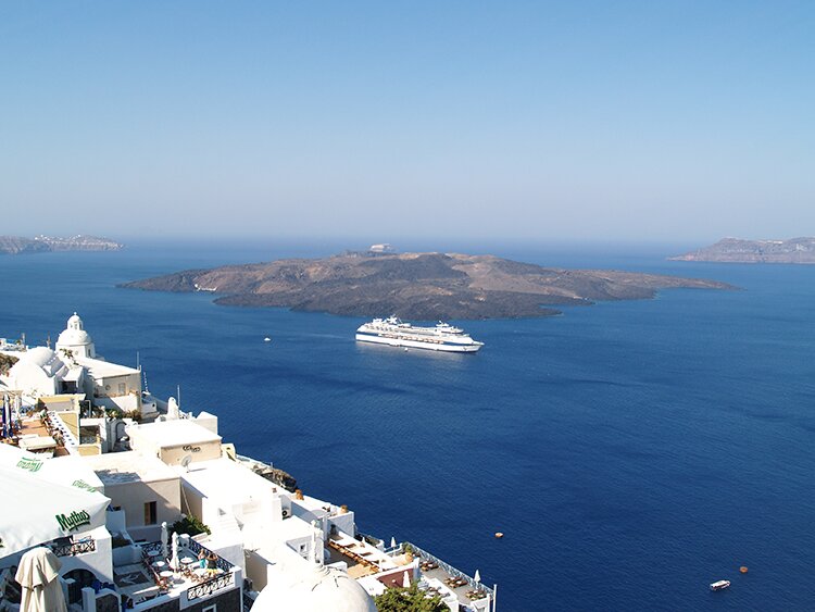 Θέα της καλντέρας