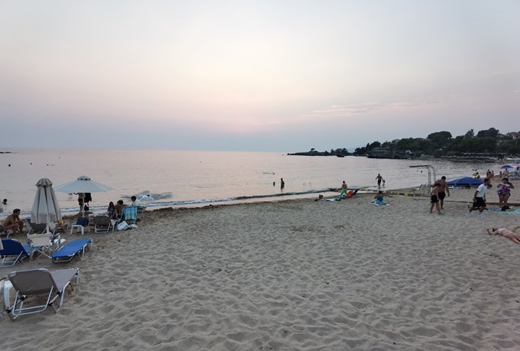 Stoupa beach