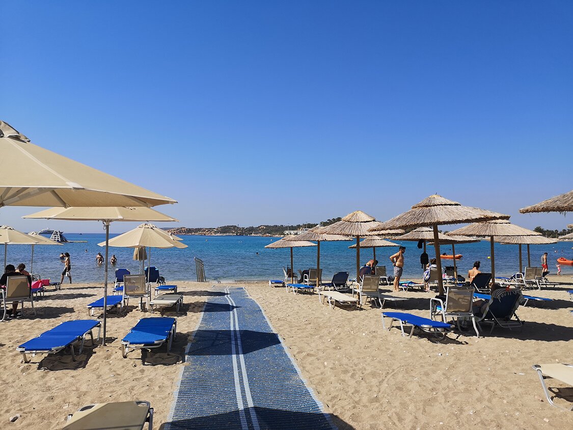 Vouliagmeni beach